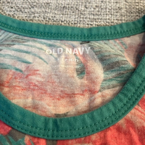 NWOT Old Navy flamingo tank - Picture 2 of 2